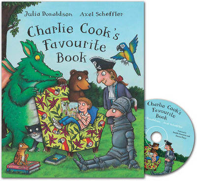 Book cover for Charlie Cook's Favourite Book: Board Book and CD Pack