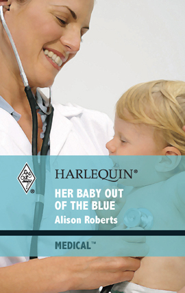 Book cover for Her Baby Out of the Blue