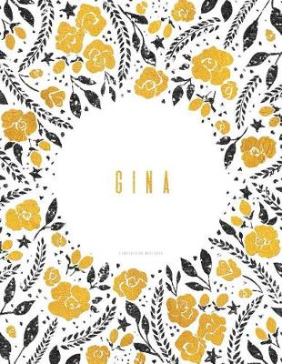 Book cover for Gina. Composition Notebook