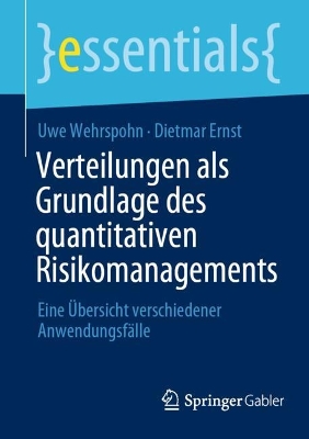 Book cover for Verteilungen als Grundlage des quantitativen Risikomanagements