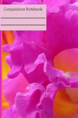Cover of Orchid Composition Notebook - College Ruled