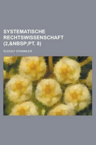 Cover of Systematische Rechtswissenschaft (2,