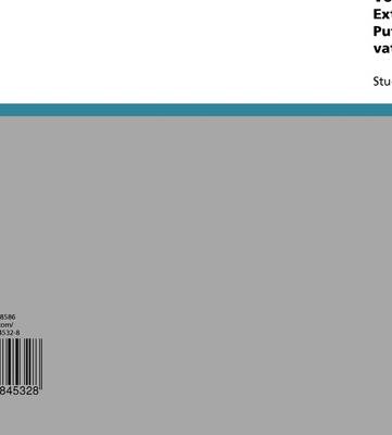 Book cover for Von semantischem zu epistemischem Externalismus - Eine Kritik an Hilary Putnams "twin earth- und "brains in a vat-Argument