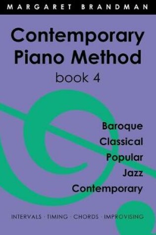 Cover of Contemporary Piano Method Book 4