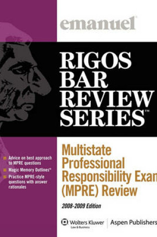 Cover of Multistate Professional Responsibility Exam (MPRE) Review (Course 5319)