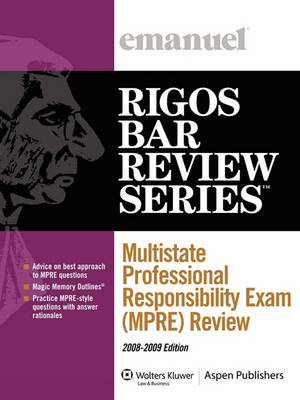 Cover of Multistate Professional Responsibility Exam (MPRE) Review (Course 5319)