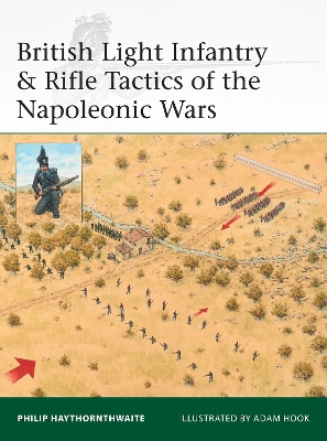 Book cover for British Light Infantry & Rifle Tactics of the Napoleonic Wars