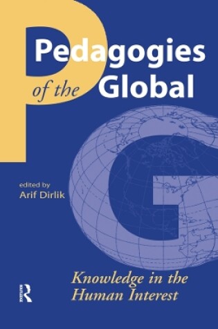 Cover of Pedagogies of the Global