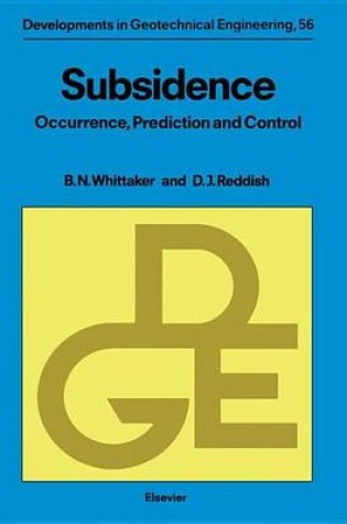 Cover of Subsidence