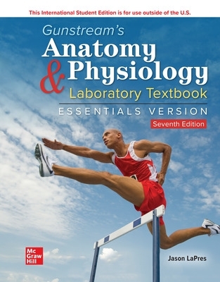 Book cover for ISE Anatomy & Physiology Laboratory Textbook Essentials Version