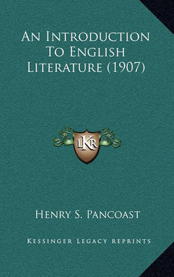 Book cover for An Introduction to English Literature (1907)