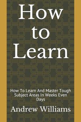 Book cover for Learning