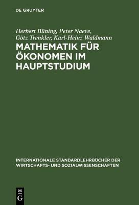 Book cover for Mathematik für Ökonomen im Hauptstudium