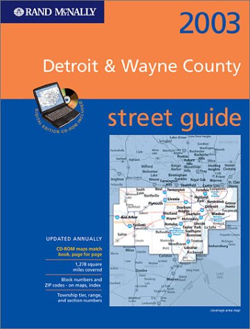 Cover of Rand McNally Street Guide Detroit/Sub Wayne County Michigan