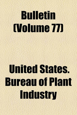 Book cover for Bulletin Volume 77