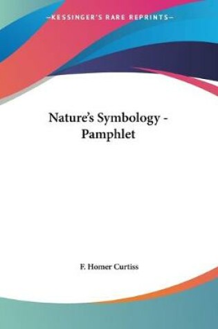 Cover of Nature's Symbology - Pamphlet