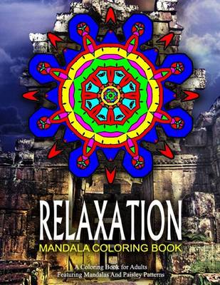 Book cover for RELAXATION MANDALA COLORING BOOK - Vol.1
