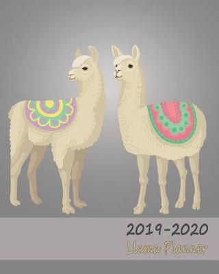 Book cover for 2019-2020 Llama Planner