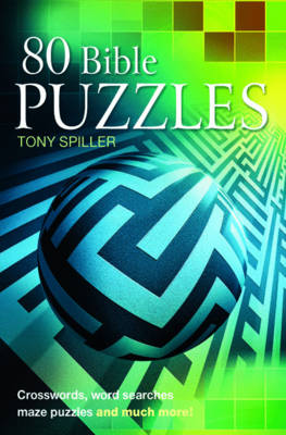 Book cover for 80 Bible Puzzles