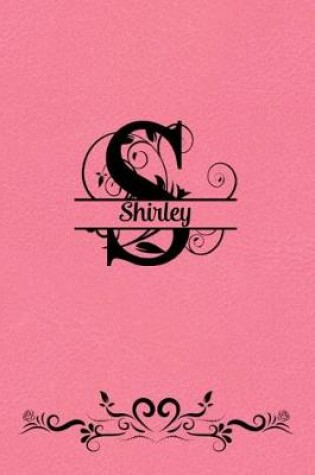 Cover of Split Letter Personalized Name Journal - Shirley