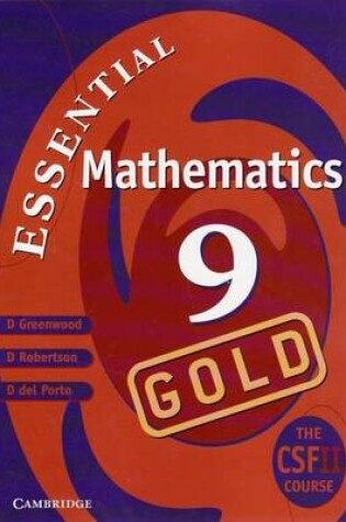 Cover of Cambridge Essential Mathematics Gold 9