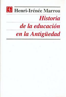 Cover of Historia de La Educacion En La Antigedad