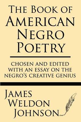 Book cover for The Book of American Negro Poetry