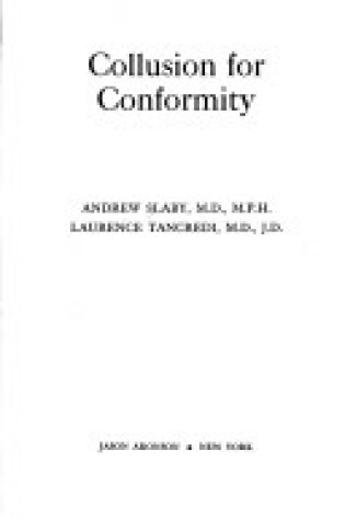 Cover of Collusion for Conformity