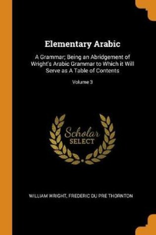 Cover of Elementary Arabic