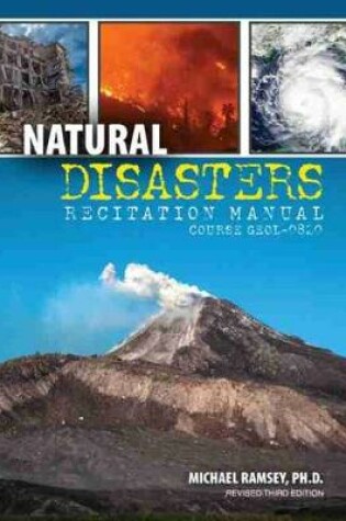 Cover of Natural Disasters: Recitation Manual Course GEOL-0820