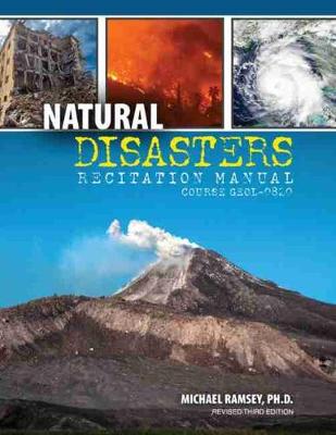 Book cover for Natural Disasters: Recitation Manual Course GEOL-0820