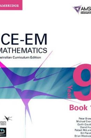 Cover of ICE-EM Mathematics Australian Curriculum Edition Year 9 Book 1