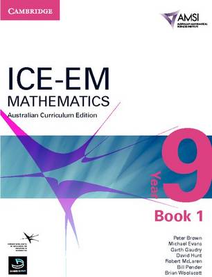 Book cover for ICE-EM Mathematics Australian Curriculum Edition Year 9 Book 1