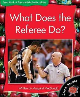 Book cover for Lab Lvl14 What Does the Referee Do