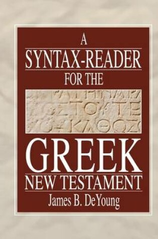 Cover of Syntax-Reader for the Greek New Testament