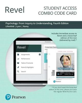 Book cover for Revel for Psychology