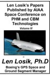 Book cover for Len Losik's Papers Published by AIAA Space Conference on PHM and CBM Technologies Volume III