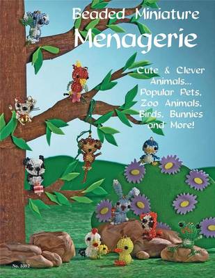 Book cover for Beaded Miniatures Menagerie