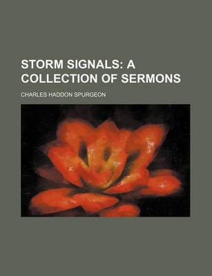 Book cover for Storm Signals; A Collection of Sermons