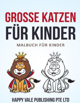 Book cover for Große Katzen für Kinder