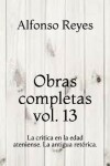 Book cover for Obras completas vol. 13