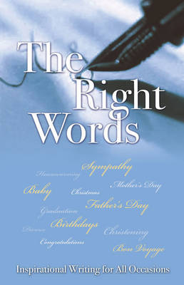 Cover of The Right Words