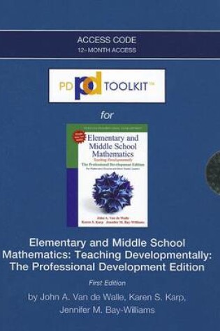 Cover of PDToolKit -- Access Card -- for Elementary and Middle School Mathematics