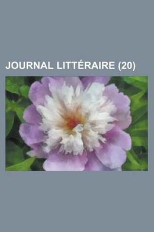 Cover of Journal Litteraire (20)