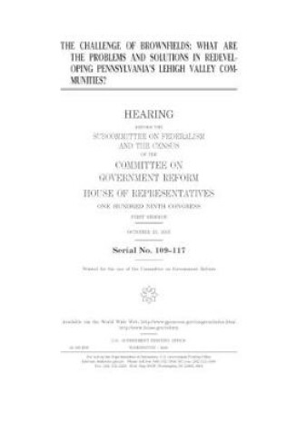 Cover of The challenge of brownfields