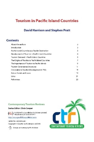 Cover of Pacific Islands : a regional review