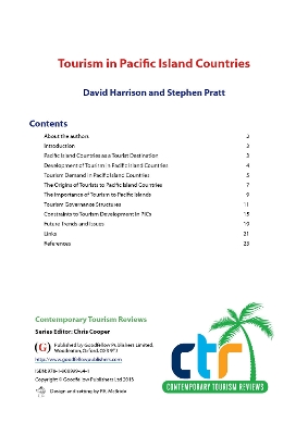 Cover of Pacific Islands : a regional review