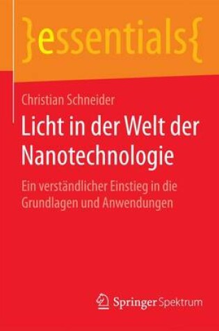 Cover of Licht in Der Welt Der Nanotechnologie