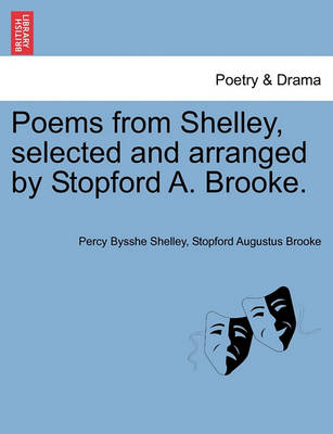 Book cover for Poems from Shelley, Selected and Arranged by Stopford A. Brooke.