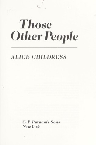 Cover of Those Other People